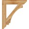 Ekena Millwork Imperial Slat Rough Sawn Bracket, Western Red Cedar, 6"W x 36"D x 42"H BKT06X36X42IMP06RWR - alternate 3